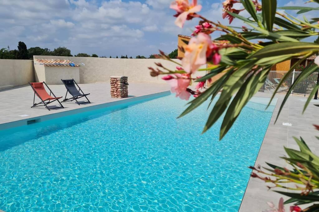 Appart Cosy Avec Son Exterieur Chaleureux,Piscine Et Parking Prive フォンヴィエイユ エクステリア 写真