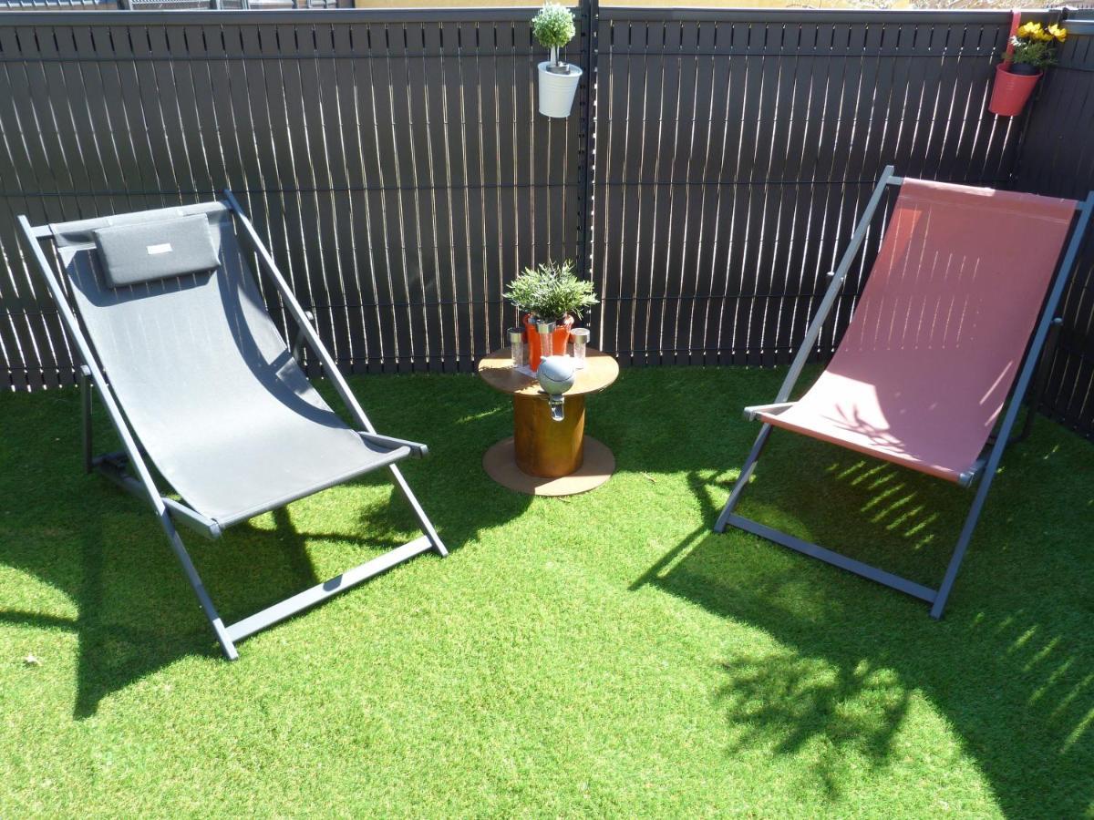 Appart Cosy Avec Son Exterieur Chaleureux,Piscine Et Parking Prive フォンヴィエイユ エクステリア 写真